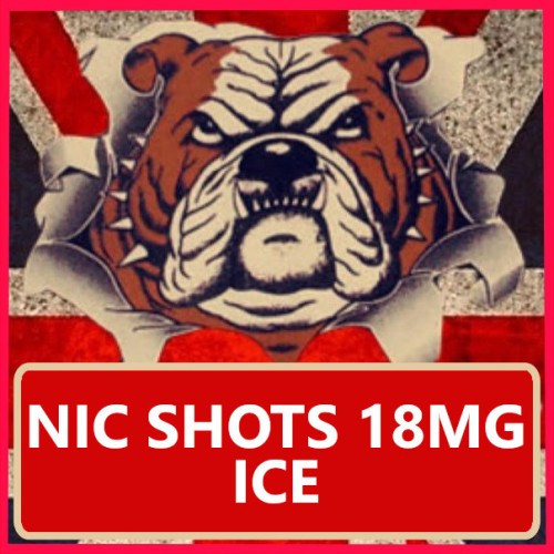 NIC ICE SHOTS 18mg 10ml x 20 Box Deal